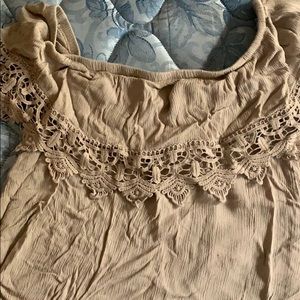 Strapless blouse good condition worn 2 times